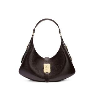 Ganni Brown Shoulder Bags Women